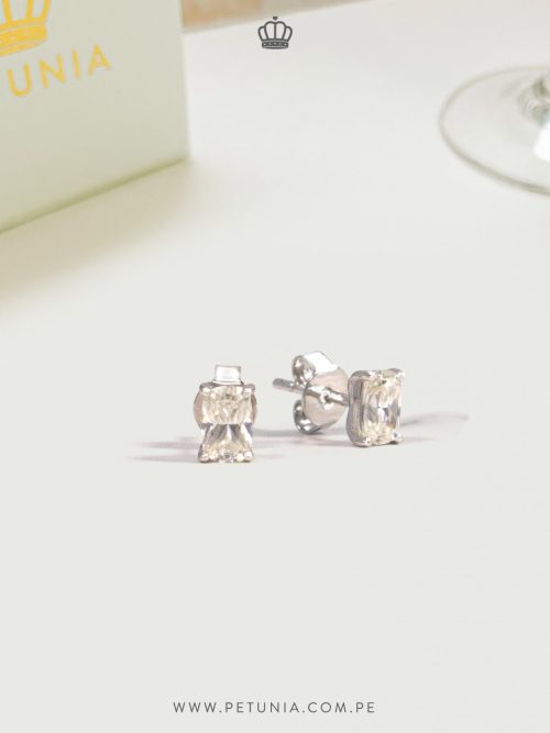 Aretes Leah Moissanita