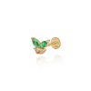 Piercing Letty Verde - Blanco