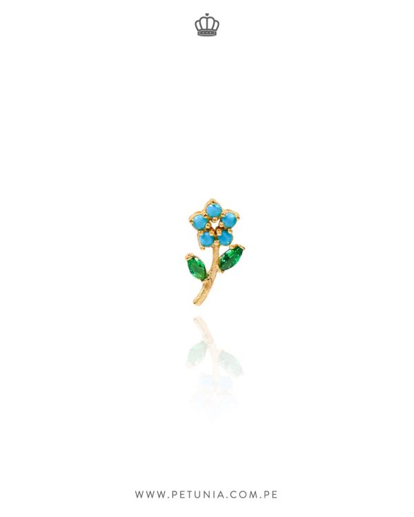 Piercing Belle Turquesa 8mm