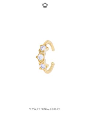 Ear Cuff Triple Star