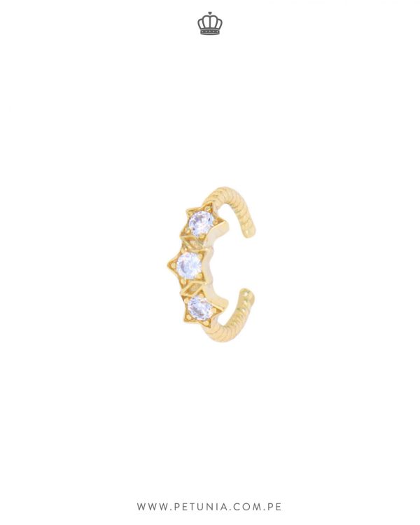 Ear Cuff Triple Star