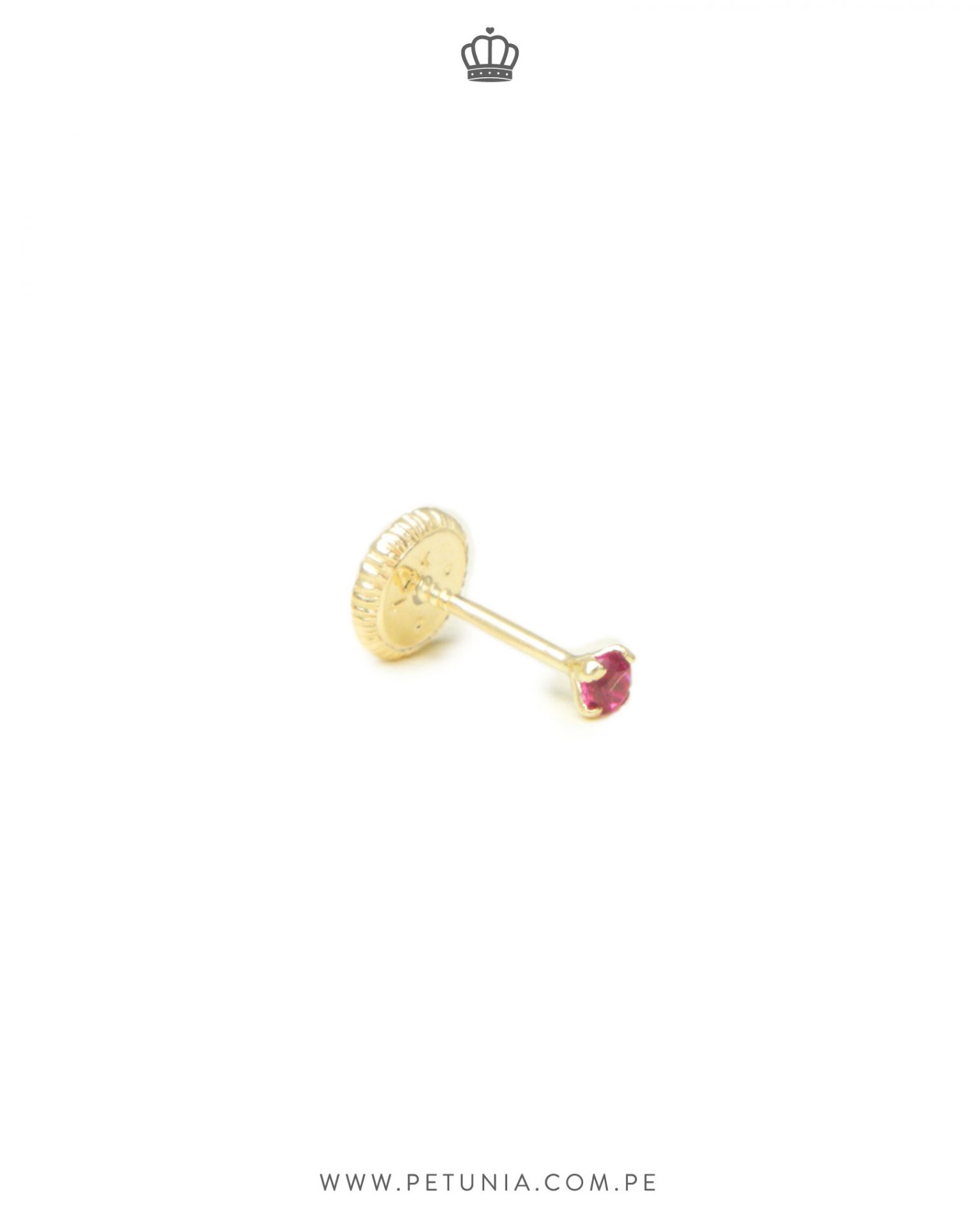 Piercing Chispa rojo