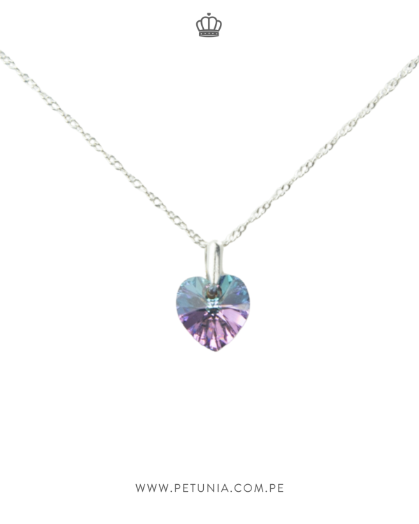 Cadena Amor Cristal Unicornio