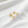 Aretes abridor bola oro 4mm