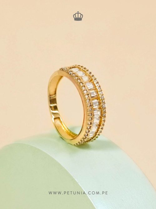 anillo valentina oro 14k Anillo Valentina