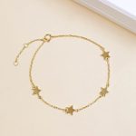 Pulsera Bruna Estrella Dorado
