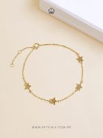 Pulsera Bruna Estrella Dorado