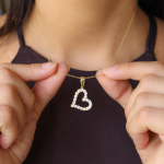 Cadena Cecilia Big Moissanita dorado