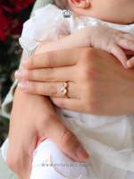 Anillo Toi et Moi piedra luna - Imagen 4