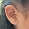 Aretes Cuore 4mm