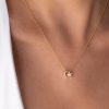 Cadena Luna y Estrella cristal