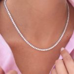 Cadena Tennis Moissanita 4mm