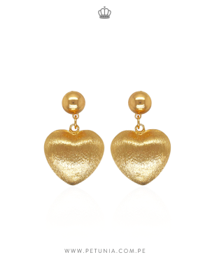 Aretes Corazon Bomba