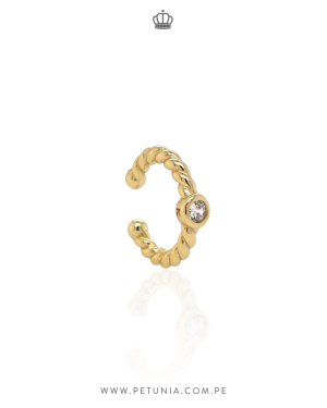 Ear Cuff Soga Cristal
