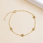 Pulsera Bruna Estrella Dorado