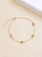 Pulsera Bruna Estrella Dorado