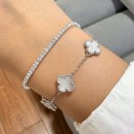 Pulsera Tennis Moissanita 2 mm