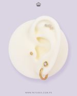 Argollas Circular 1 cm - Imagen 2