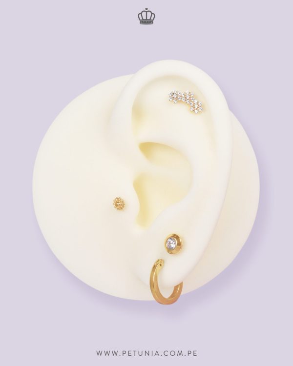 Argollas Circular 1 cm - Imagen 2