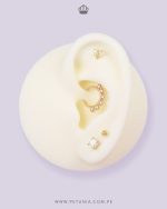 Aretes Chispa Cuadrado - Imagen 2