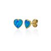 Aretes Opalo oro