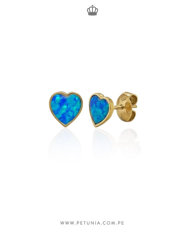 Aretes Opalo oro