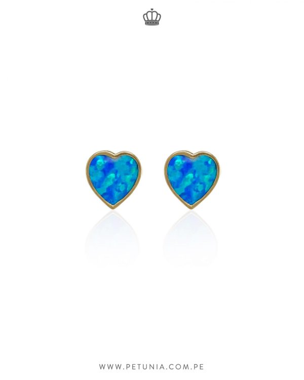 Aretes Opalo oro - Imagen 2