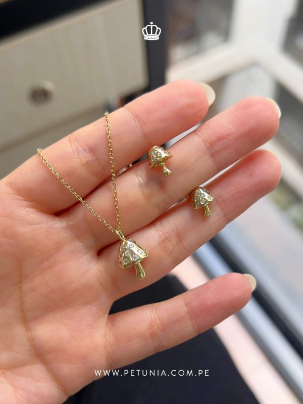 Aretes Honguito - Imagen 3