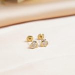 Aretes Cuore 4mm