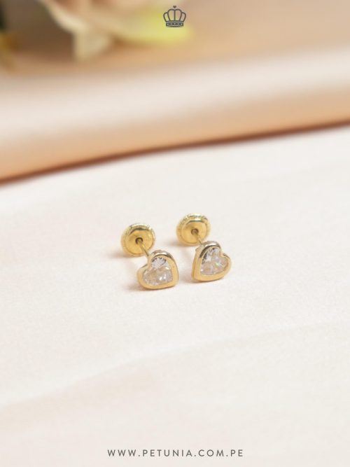 Aretes Cuore 4mm