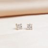 Aretes Chispa Cuadrado