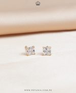 Aretes Chispa Cuadrado