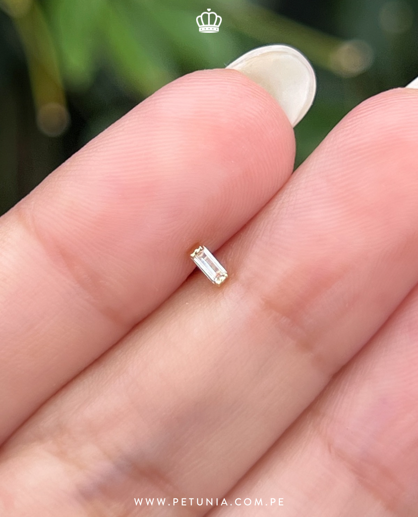 Piercing Baguette 3mm