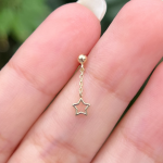 Piercing Estrella colgante