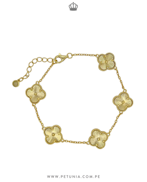 Pulsera Agnes Dorado