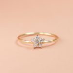 Anillo Roseta blanco