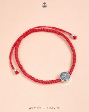 Pulsera San Benito tejido black