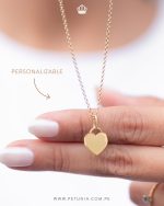 Dije Corazon Lock oro - Imagen 2
