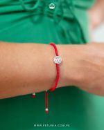 Pulsera San Benito tejido black - Imagen 2