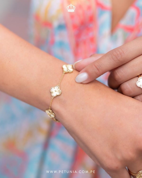 Pulsera Agnes Dorado - Imagen 2