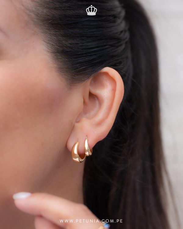 Argollas Carito oro - Imagen 5