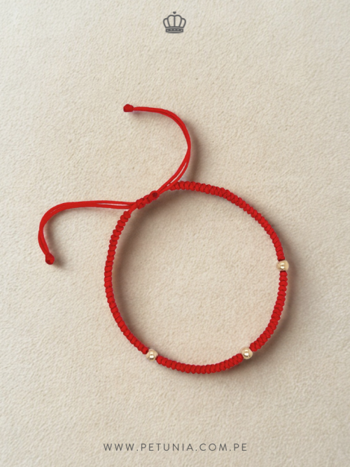 Pulsera 3 deseos laminada