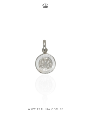 Dije San Benito nacar