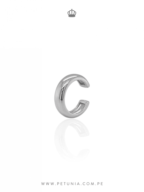 Ear cuff Carina plata