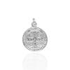 Dije San Benito plata 20 mm