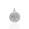 Dije San Benito plata 20 mm