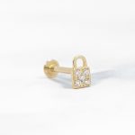 Piercing lock cristal