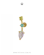 Piercing Arco Sirena tornasol