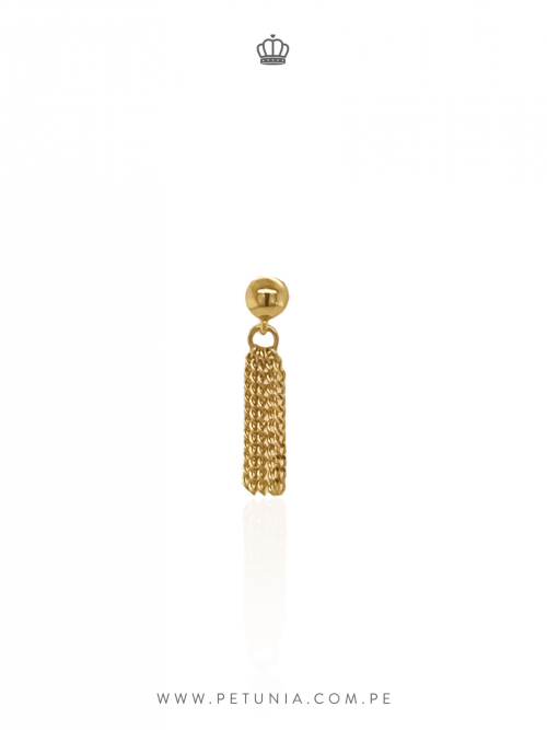 Piercing multicadenas colgante
