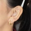 Arete Camila blanco